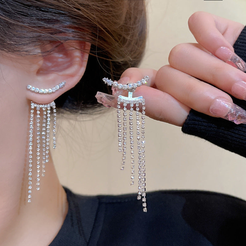 チェーンピアス K18 ピアス ロングアメリカンピアス アクセサリー726